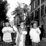 7 marzo 1965 Paolo VI per le vie della Parrocchia