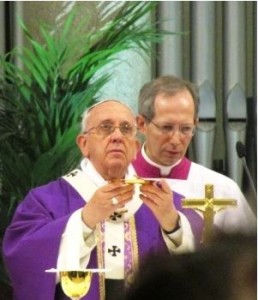 Papa Francesco ad Ognissanti