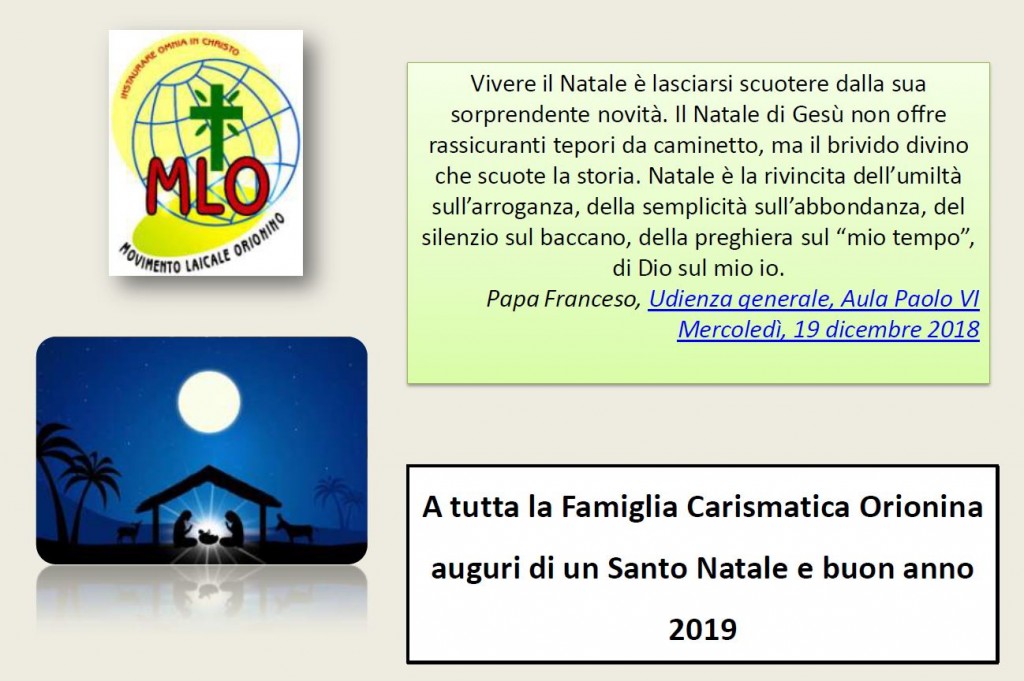 SALUTO NATALE 2018