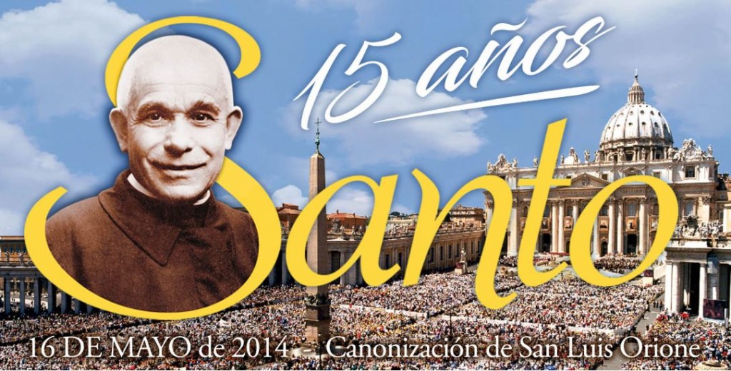 15 años canonizacion de Don Orione