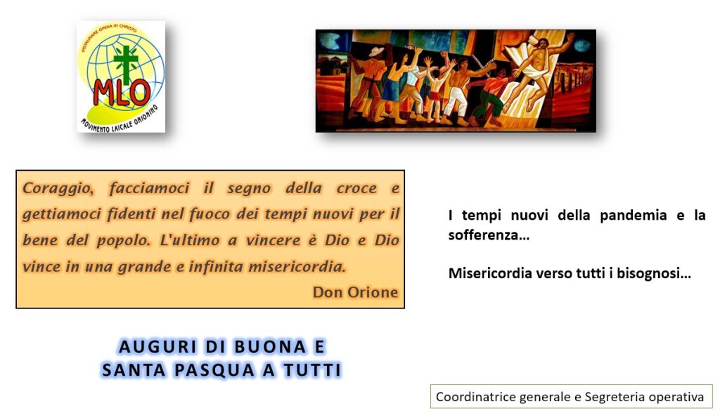 Saluto Pasqua 2021
