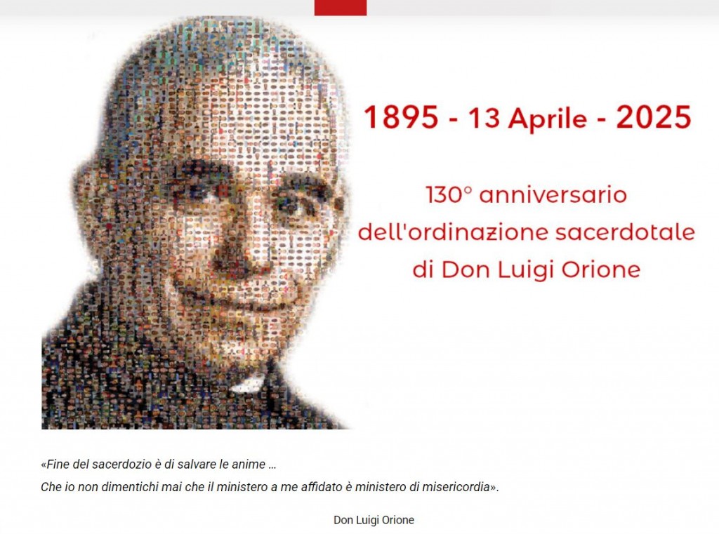 130 ANNIVERSARIO ORDINAZIOE DON ORIONE